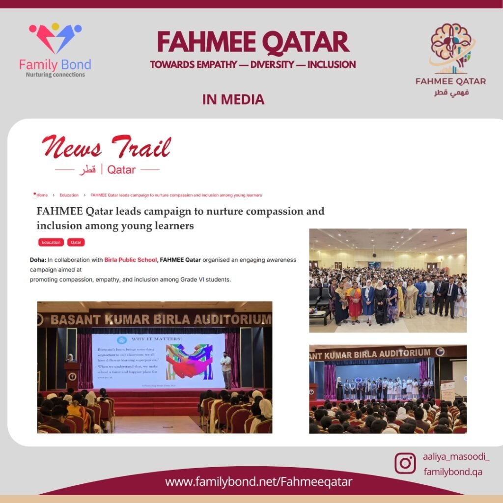 FAHMEE Qatar leads campaign to nurture compassion and inclusion among young learners