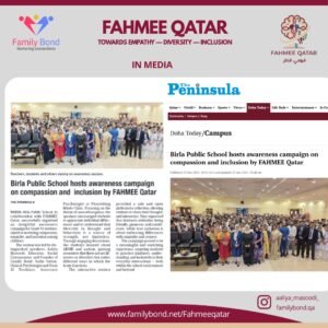 FAHMEE Qatar- family bond
